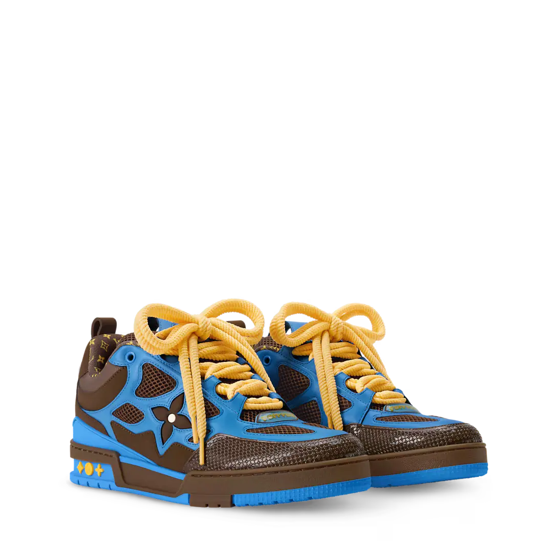 LV Skate Marron Et Bleu SneakStyle
