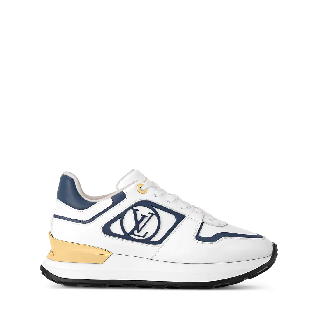 LV Run Away Blanc Et Bleu SneakStyle