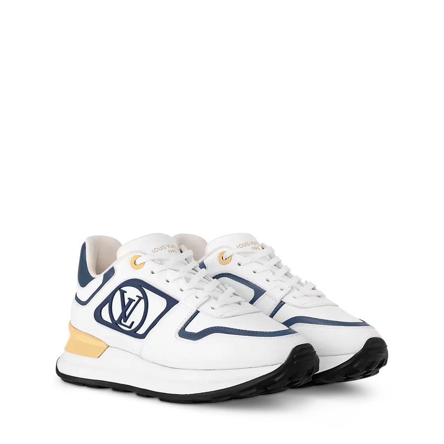 LV Run Away Blanc Et Bleu SneakStyle