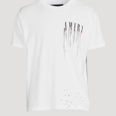 T-Shirt Amiri Blanc Et Multicolore
