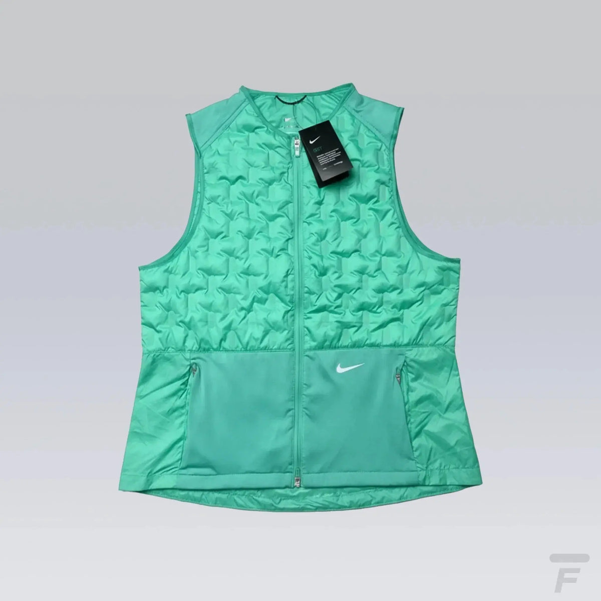 Veste Sans Manche Running Therma Fit Vert Menthe SneakStyle