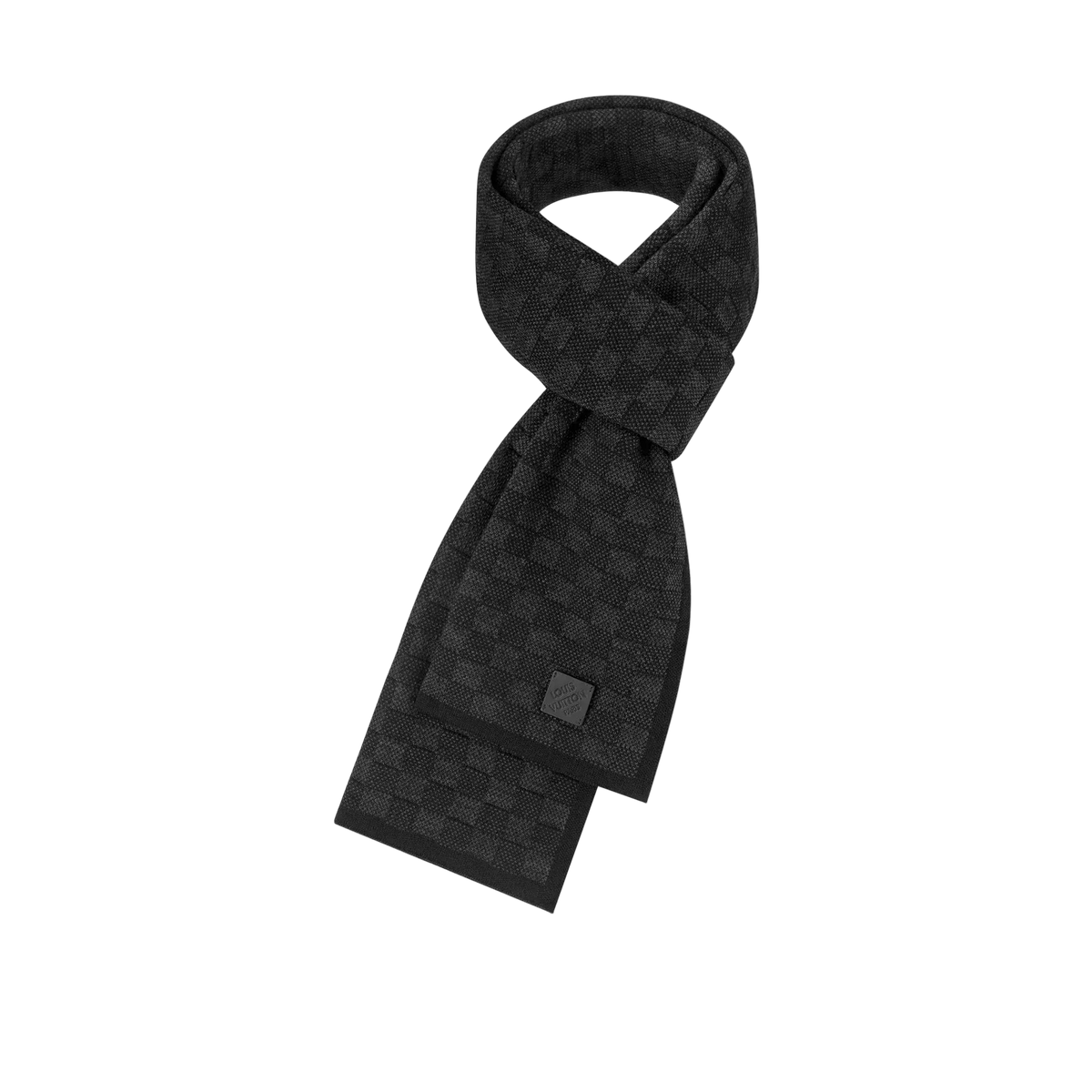 Bonnet et Écharpe Neo Petit Damier Noir SneakStyle