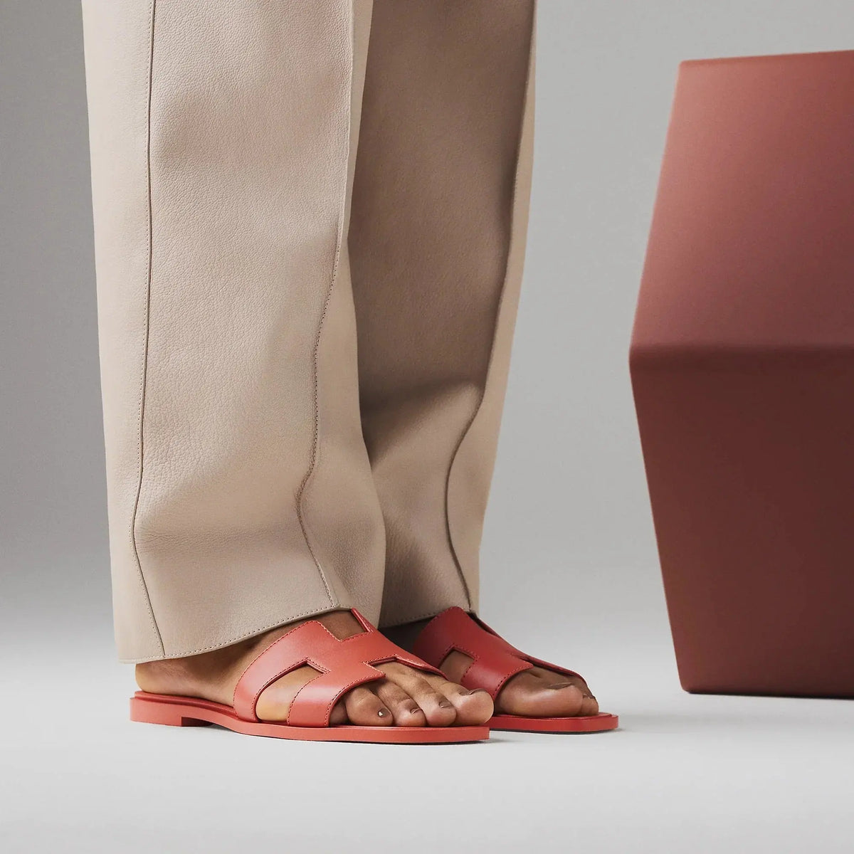 Sandales Oran Rouge Tomette SneakStyle