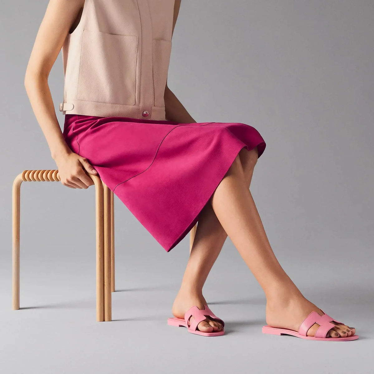 Sandales Oran Rose Bonbon SneakStyle