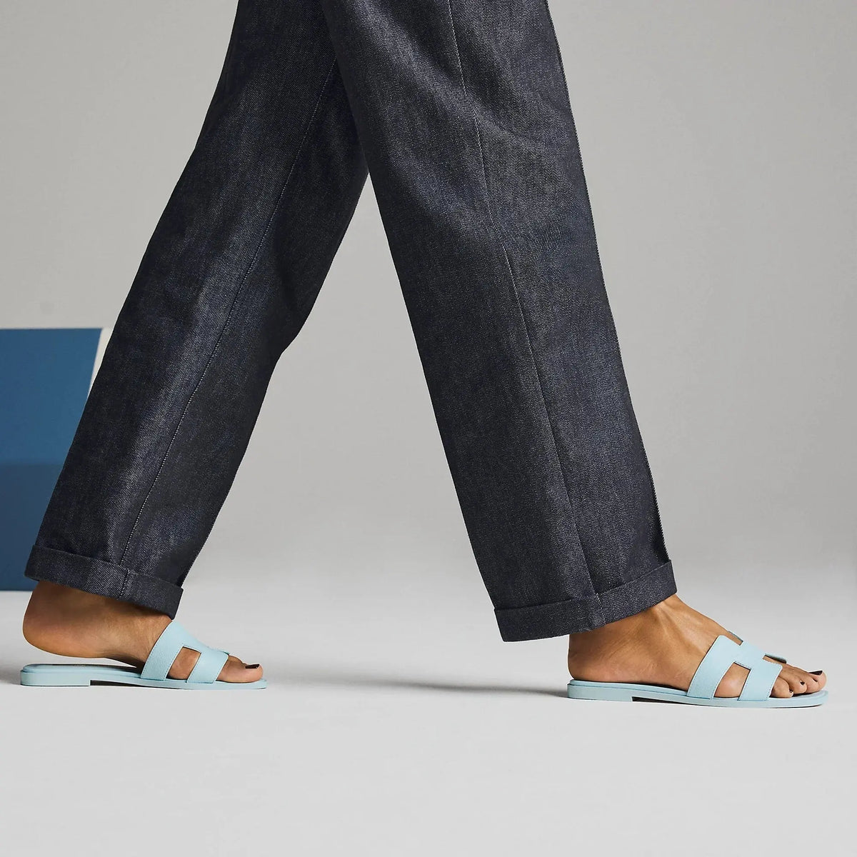 Sandales Oran Bleu Brume SneakStyle