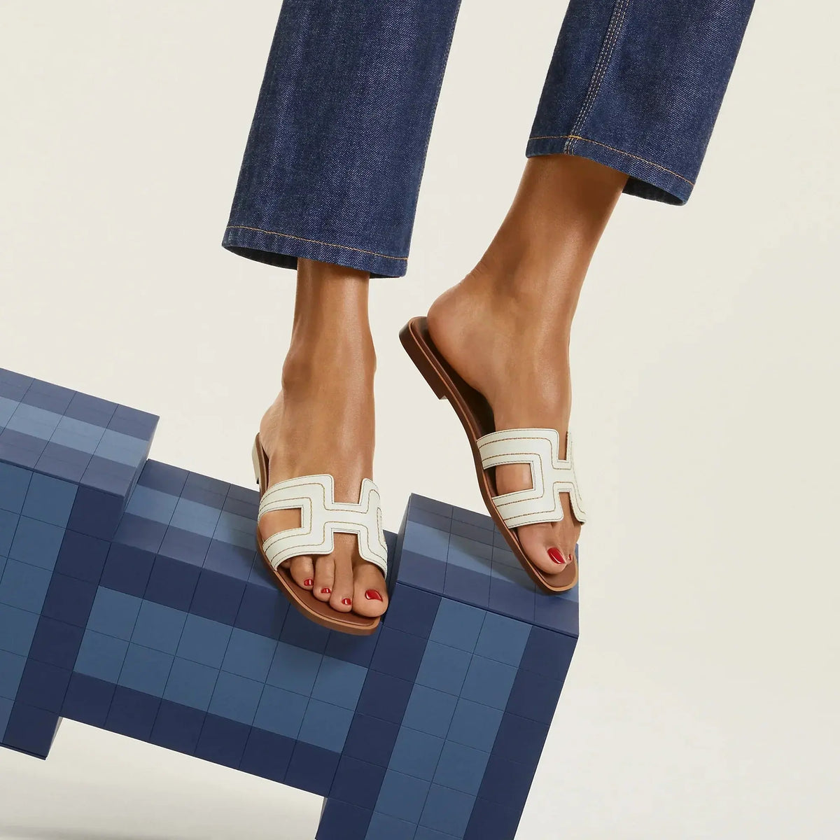 Sandales Oran Blanc SneakStyle