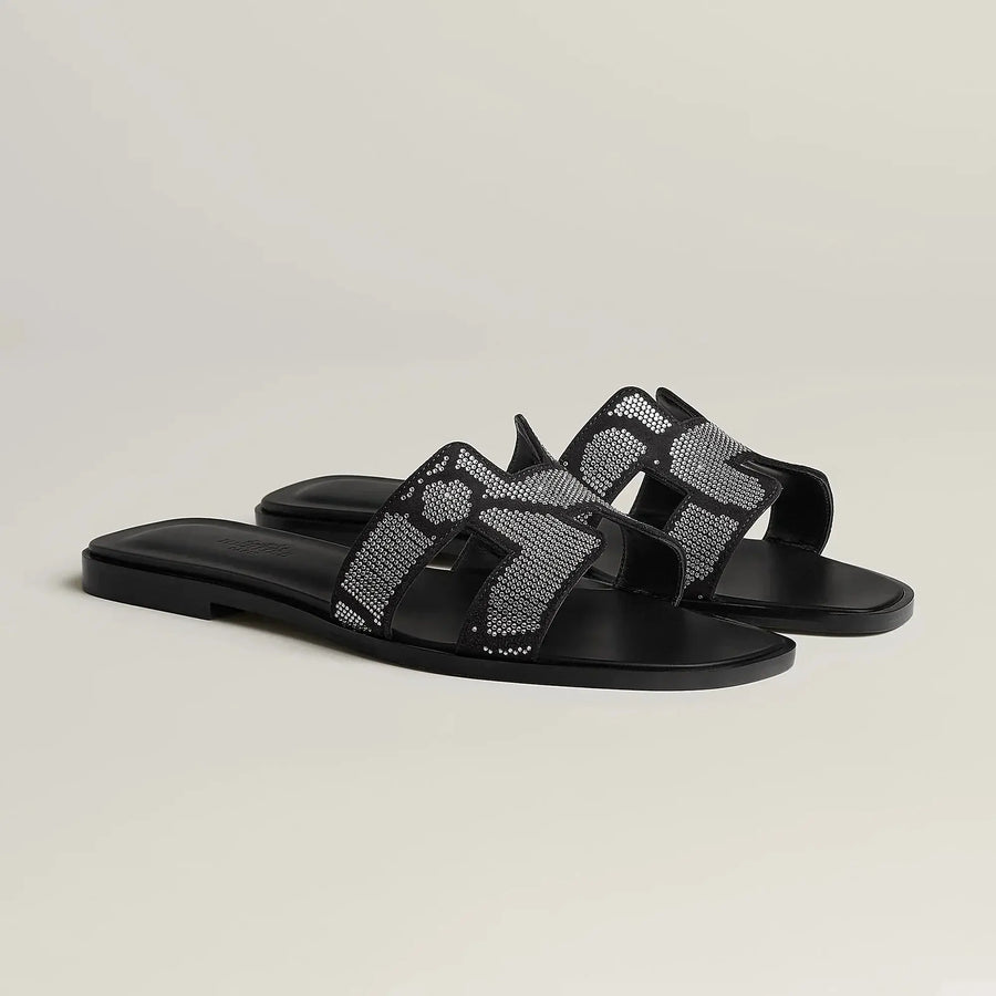 Sandales Oran Noir Cristal SneakStyle