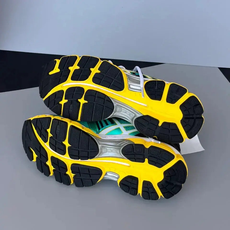 Asics Gel Nimbus Vert Et Jaune SneakStyle