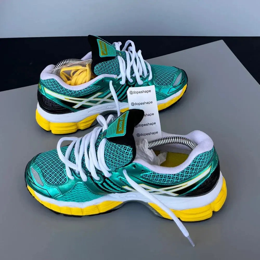 Asics Gel Nimbus Vert Et Jaune SneakStyle