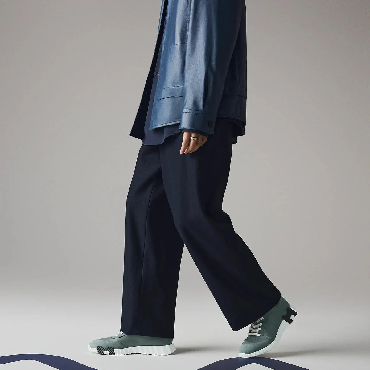 Hermès Bouncing Bleu Tonnerre SneakStyle