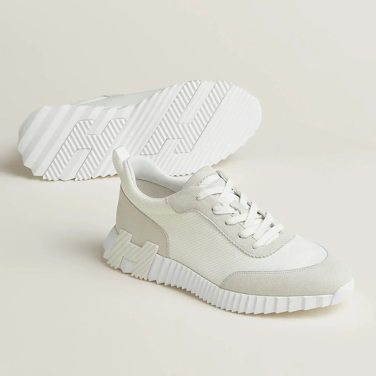 Hermès Bouncing Blanc & Beige SneakStyle