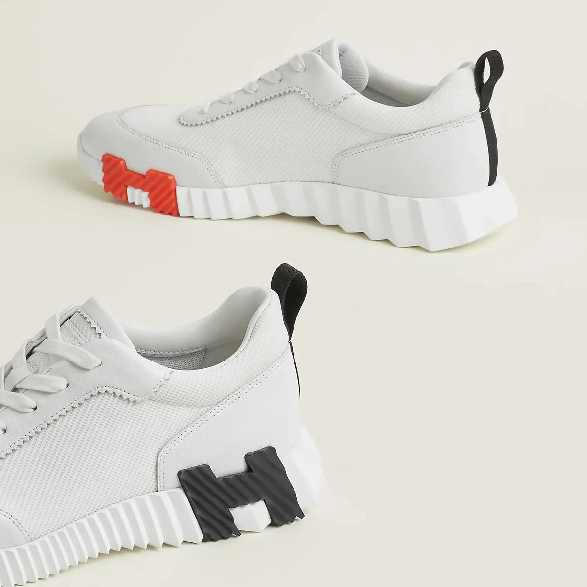 Hermès Bouncing Blanc & Orange SneakStyle