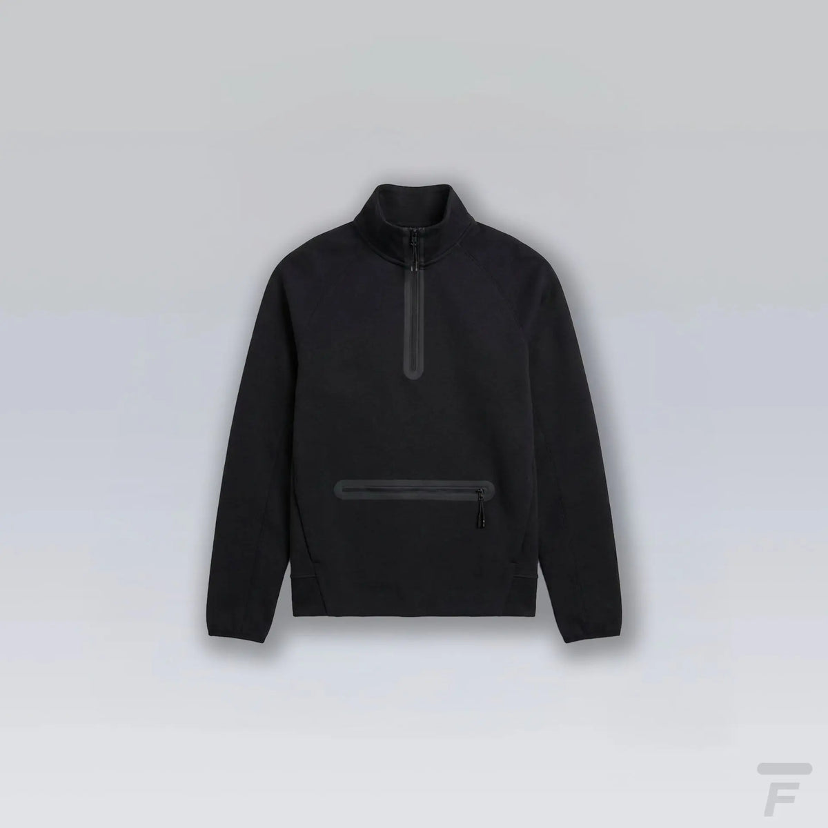 Veste demi-zippée “kangourou” Tech Fleece Noire SneakStyle