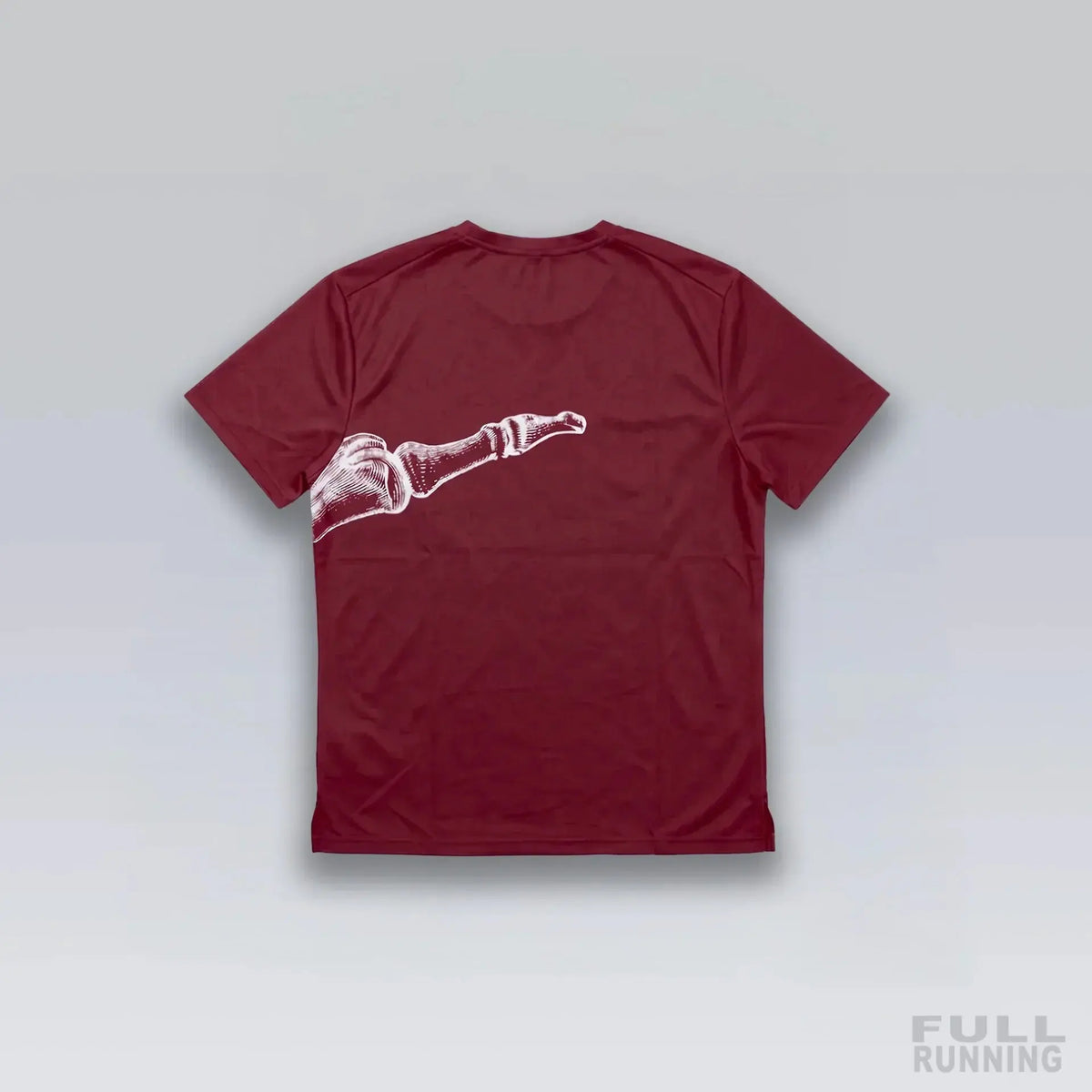 T-shirt de Running Division Squelette "MILER" Rouge SneakStyle