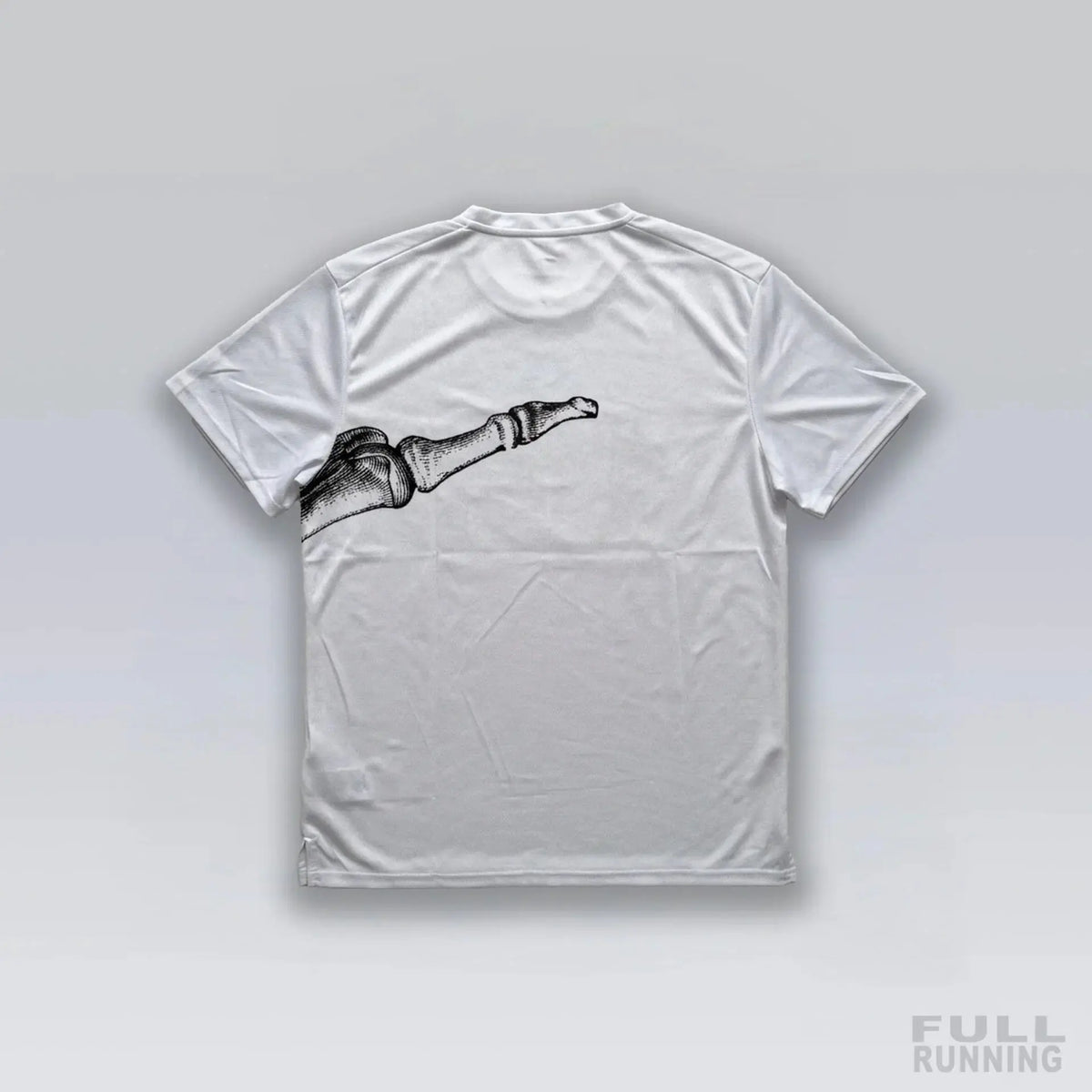 T-shirt de Running Division Squelette "MILER" Blanc SneakStyle