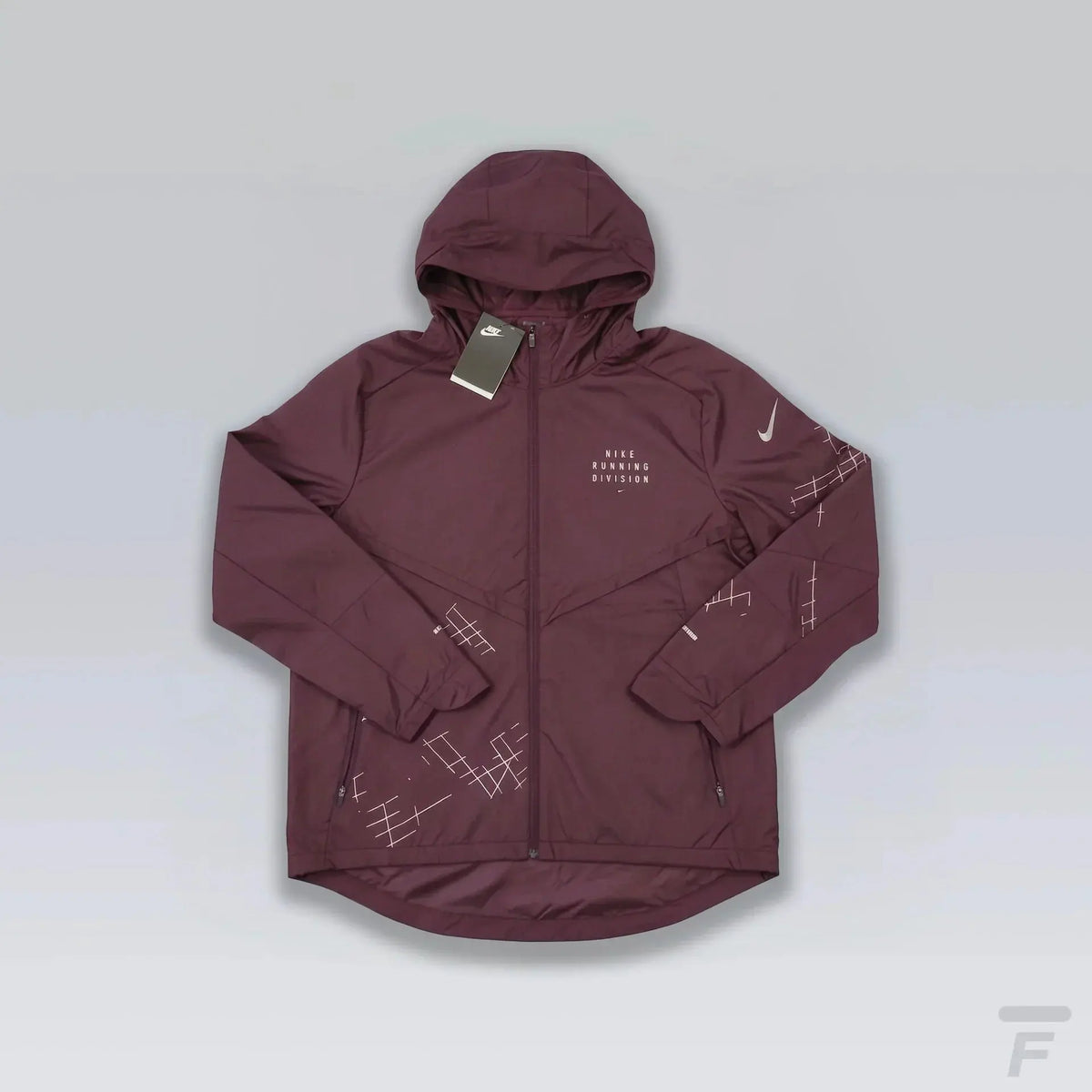 Veste De Running Division Rouge SneakStyle